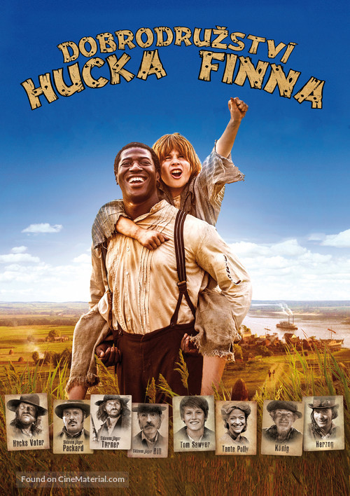 Die Abenteuer des Huck Finn - Czech Movie Poster