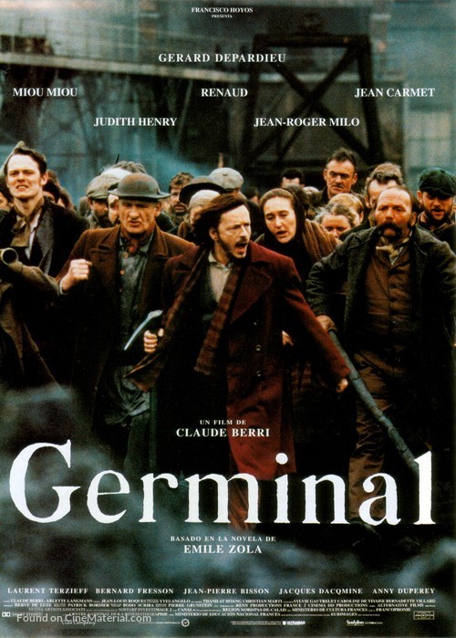 Germinal - Spanish Movie Poster