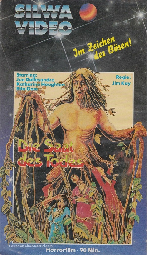 The Gardener - German VHS movie cover