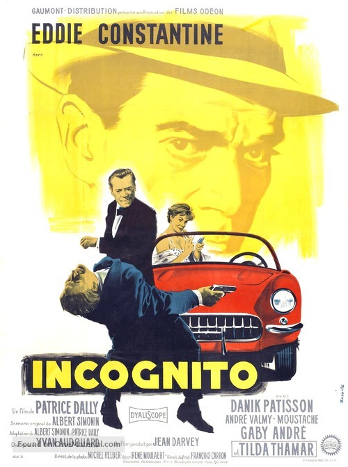 Incognito - French Movie Poster