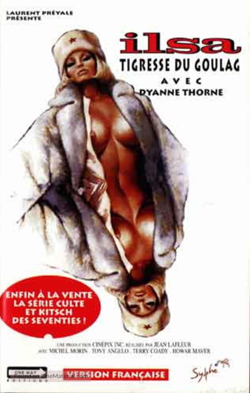 Ilsa the Tigress of Siberia - French Movie Cover