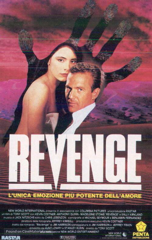Revenge - Italian Movie Poster