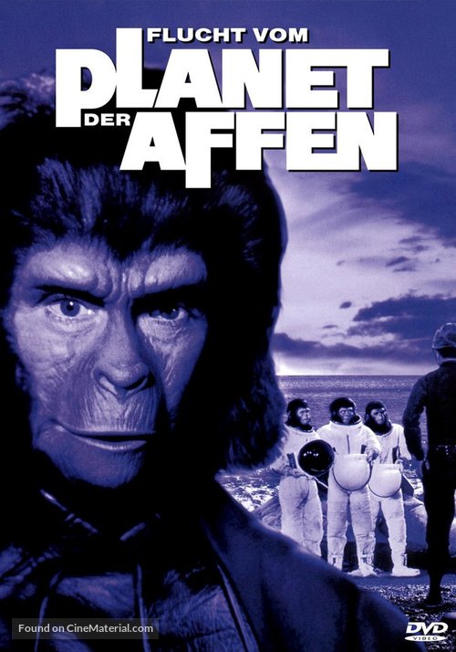 Escape from the Planet of the Apes - German DVD movie cover