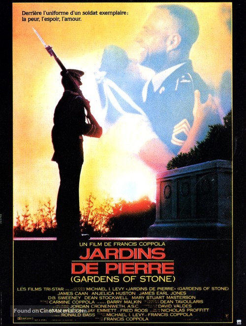 Gardens of Stone - French Movie Poster