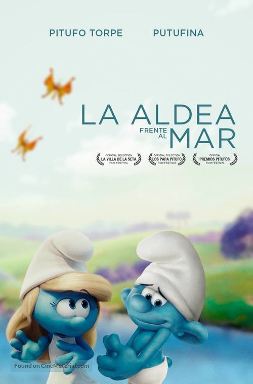 Smurfs: The Lost Village - Spanish Movie Poster