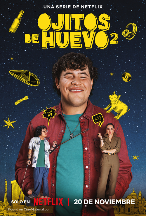 &quot;Ojitos de huevo&quot; - Mexican Movie Poster