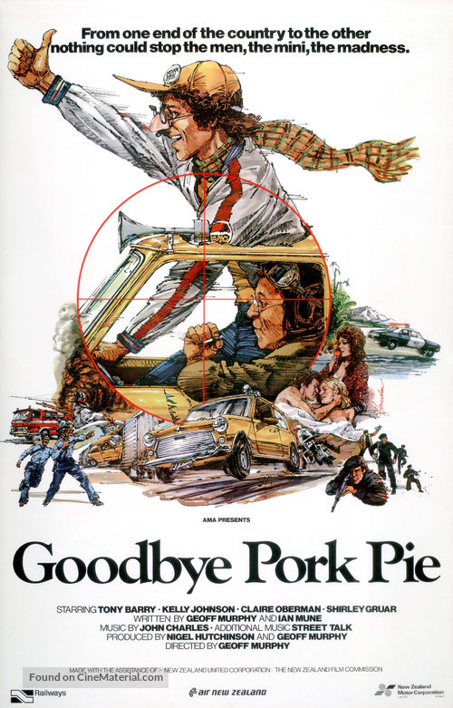 Goodbye Pork Pie - New Zealand Movie Poster