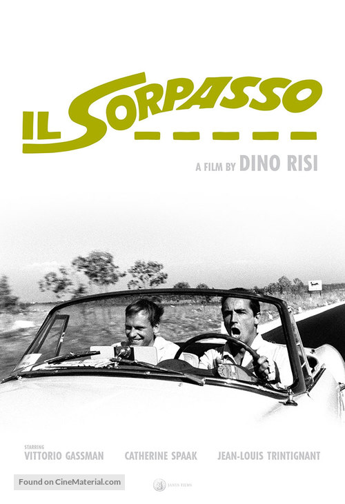 Il sorpasso - Re-release movie poster