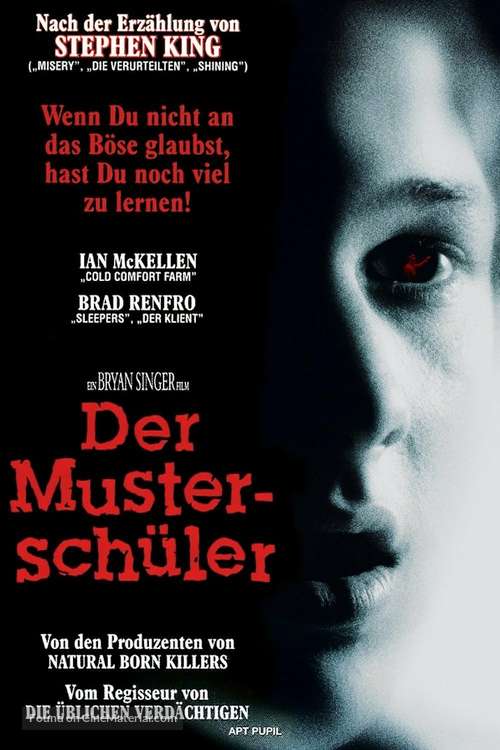 Apt Pupil - German Video on demand movie cover