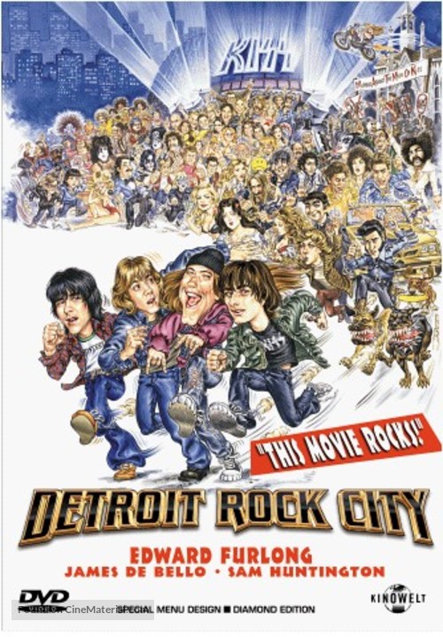 Detroit Rock City - German DVD movie cover