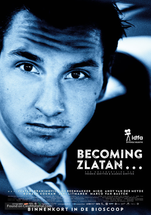 Den unge Zlatan - Dutch Movie Poster