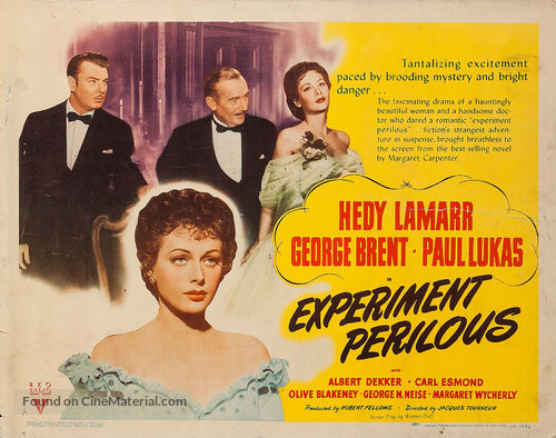 Experiment Perilous - Movie Poster