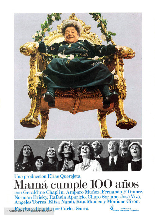 Mam&aacute; cumple cien a&ntilde;os - Spanish Movie Poster