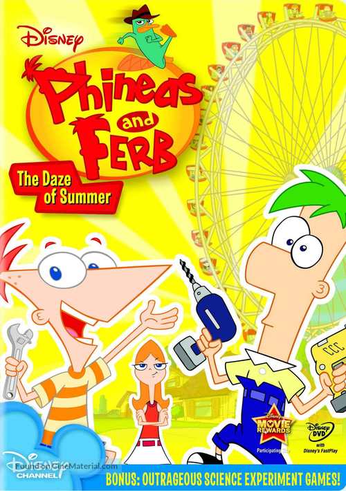 &quot;Phineas and Ferb&quot; - DVD movie cover