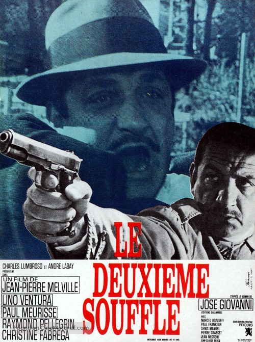 Le deuxi&egrave;me souffle - French Movie Poster