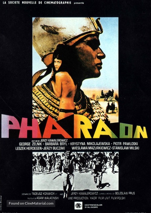 Faraon - French Movie Poster