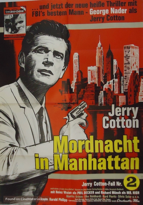 Mordnacht in Manhattan - German Movie Poster