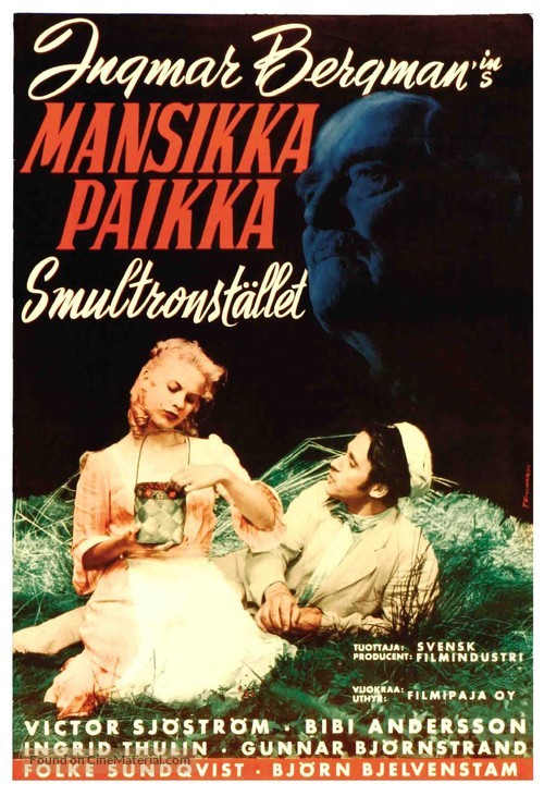 Smultronst&auml;llet - Finnish Movie Poster