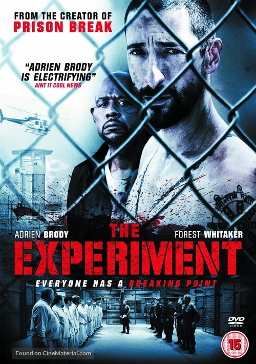 The Experiment - British Movie Cover