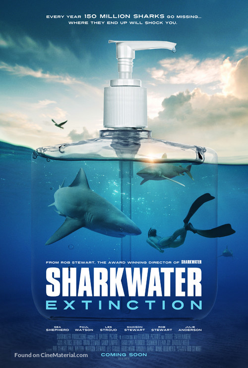 Sharkwater Extinction - Canadian Movie Poster