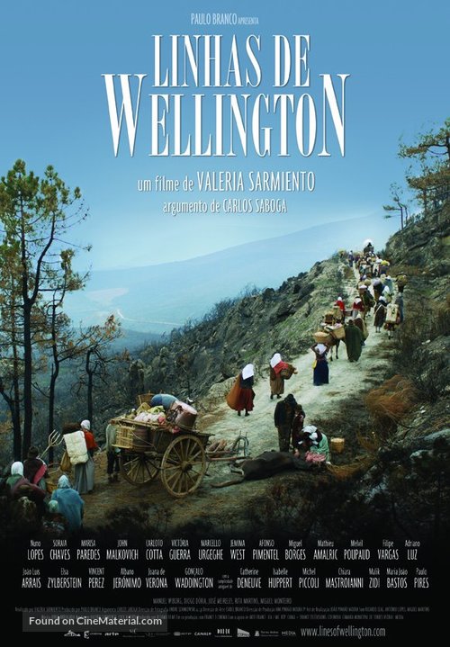 Linhas de Wellington - Portuguese Movie Poster