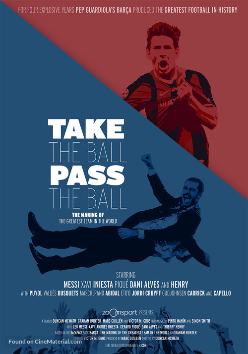 Take the Ball, Pass the Ball - Spanish Movie Poster