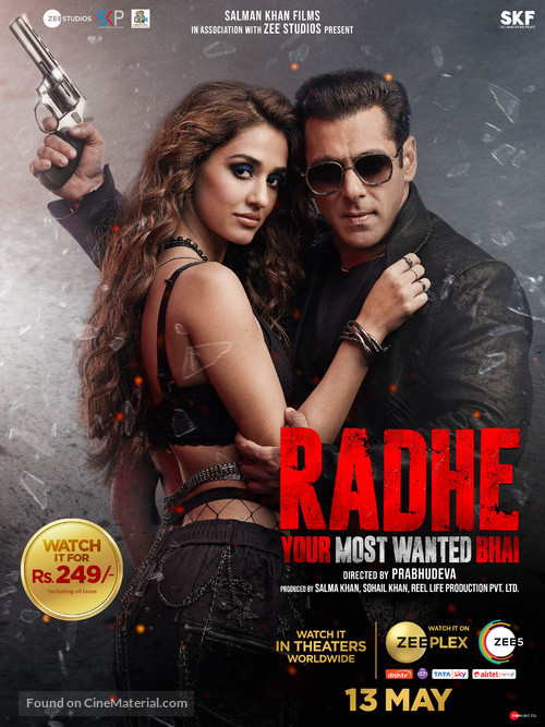 Radhe - Indian Movie Poster