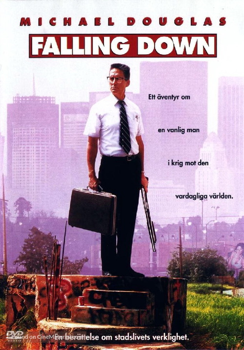 Falling Down - Swedish DVD movie cover