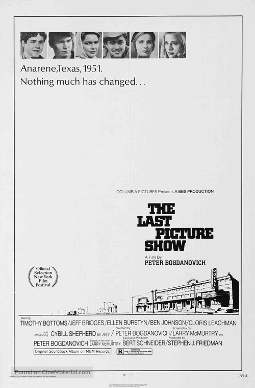 The Last Picture Show - Movie Poster