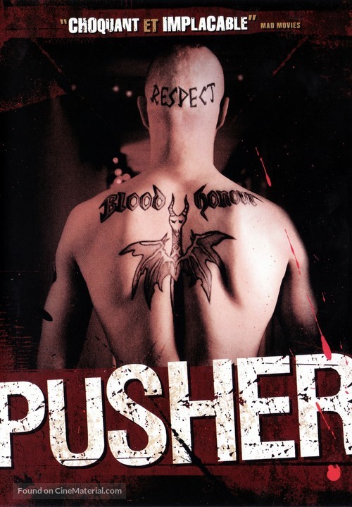 Pusher - French DVD movie cover