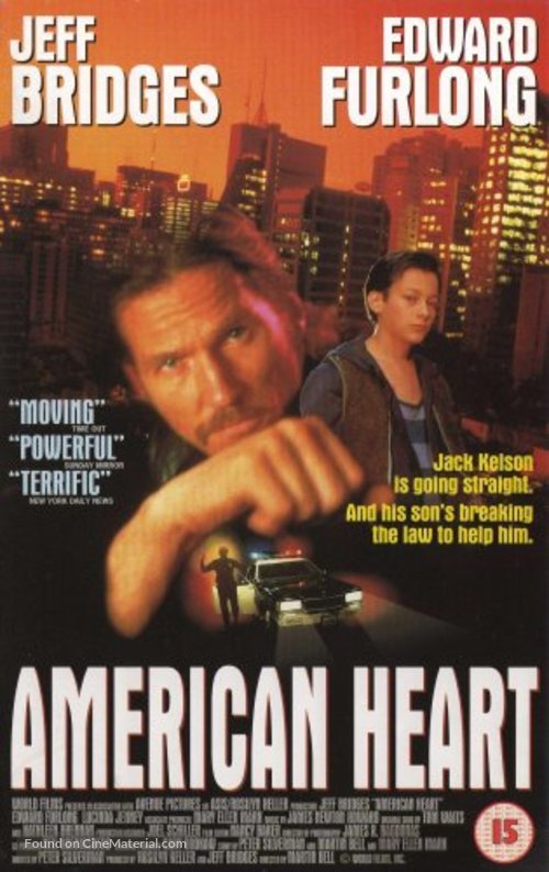American Heart - British Movie Cover