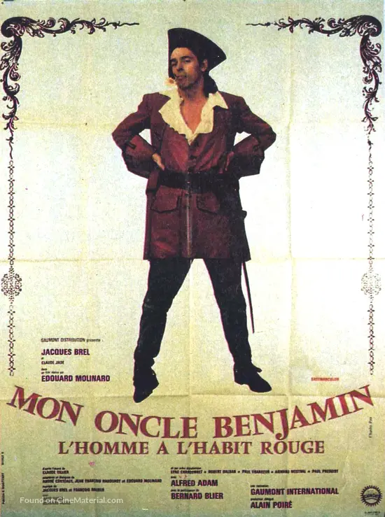 Mon oncle Benjamin - French Movie Poster