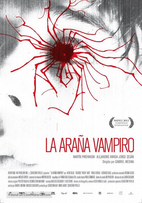 La ara&ntilde;a vampiro - Argentinian Movie Poster