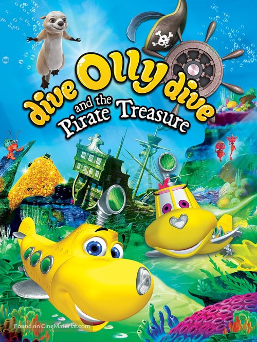 Dive Olly Dive and the Pirate Treasure - DVD movie cover