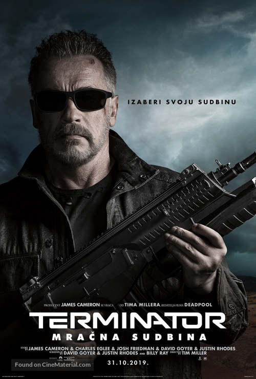 Terminator: Dark Fate - Croatian Movie Poster