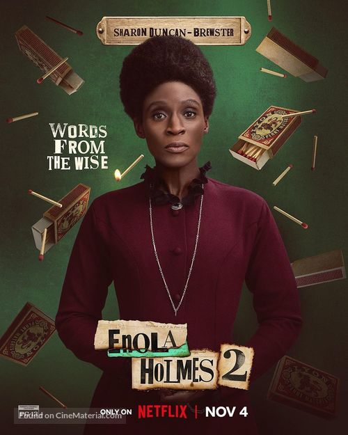 Enola Holmes 2 - Movie Poster