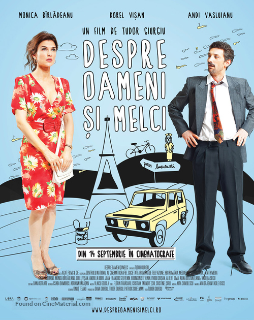 Despre oameni si melci - Romanian Movie Poster