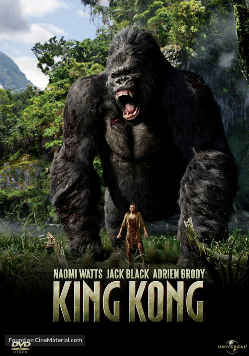 King Kong - DVD movie cover