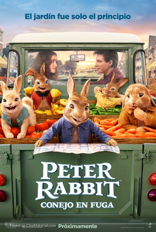 Peter Rabbit 2: The Runaway - Argentinian Movie Poster
