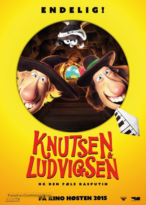 Knutsen & Ludvigsen og den fæle Rasputin (2015) Norwegian movie poster