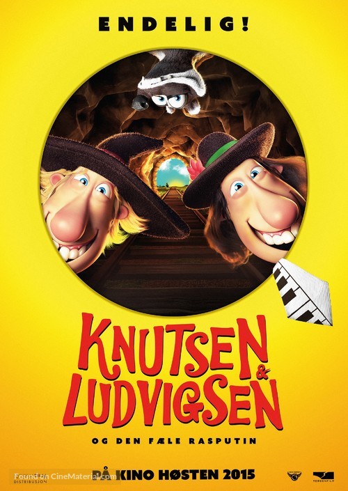 Knutsen &amp; Ludvigsen og den f&aelig;le Rasputin - Norwegian Movie Poster