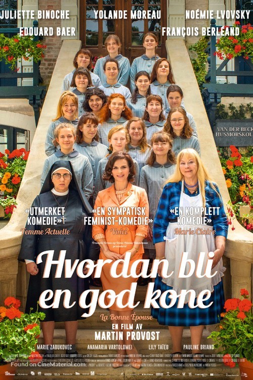 La bonne &eacute;pouse - Norwegian Movie Poster