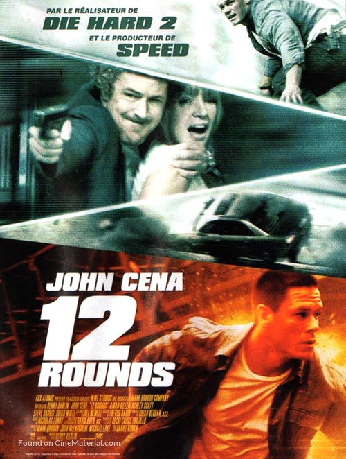 12 Rounds - French Movie Poster