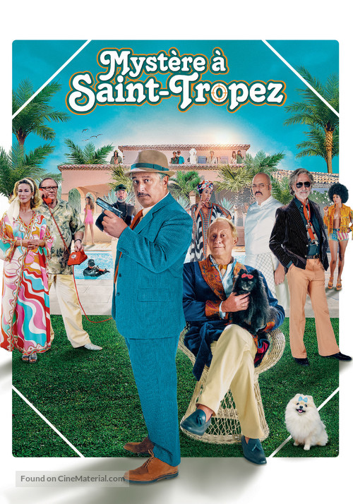 Myst&egrave;re &agrave; Saint-Tropez - French poster