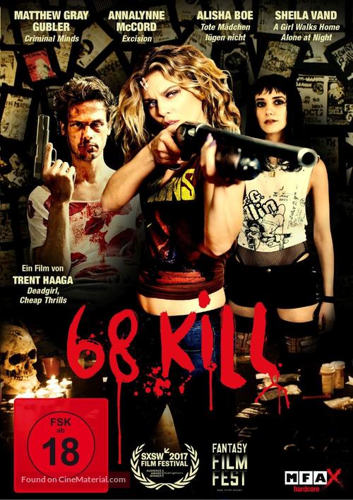 68 Kill - German DVD movie cover