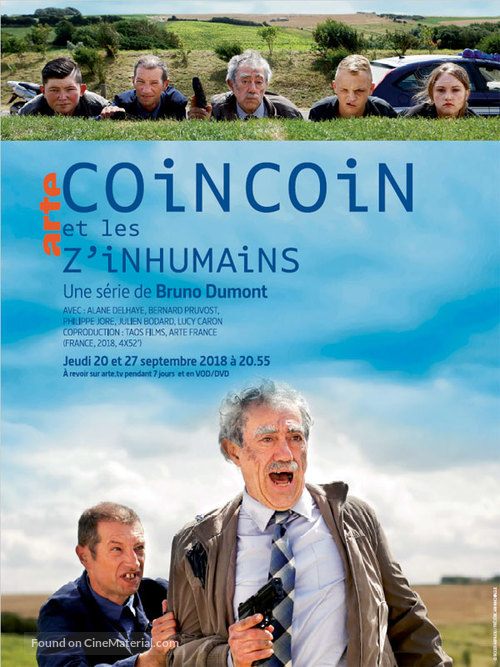 Coincoin et les z&#039;inhumains - French Movie Poster