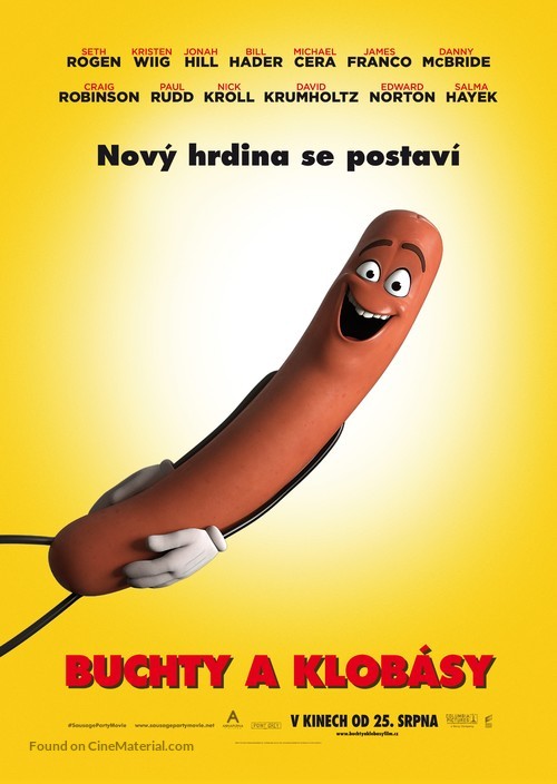 Sausage Party - Czech Movie Poster