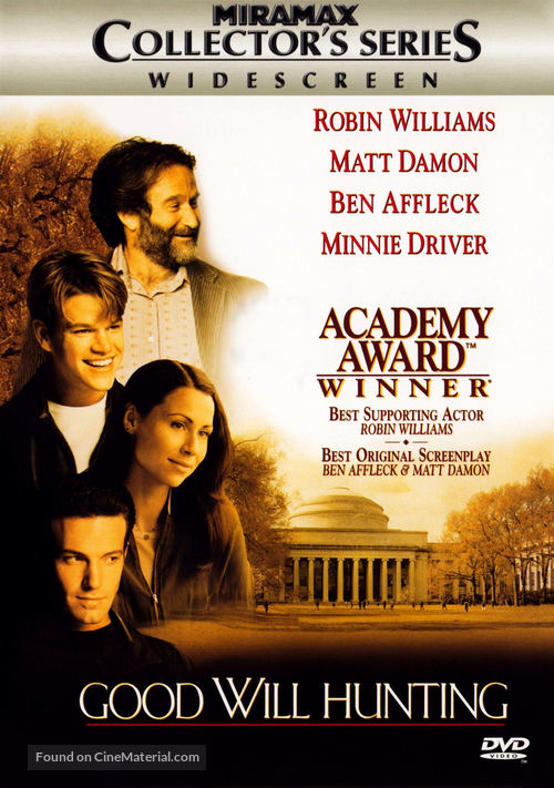 Good Will Hunting - DVD movie cover