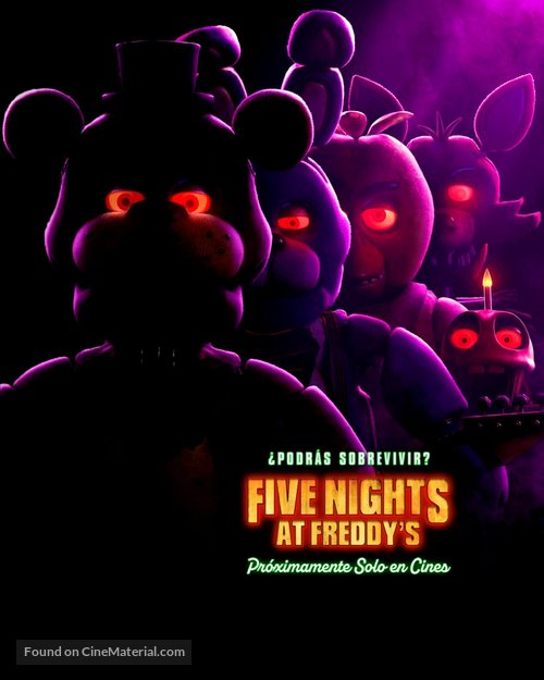 Five Nights at Freddy&#039;s - Spanish Movie Poster