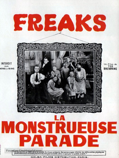 Freaks - French Movie Poster